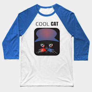 Cool Cat Baseball T-Shirt